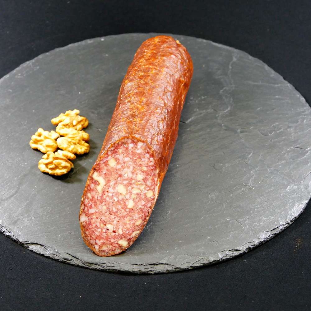 Walnuss-Salami, im Stück (ca. 300g)