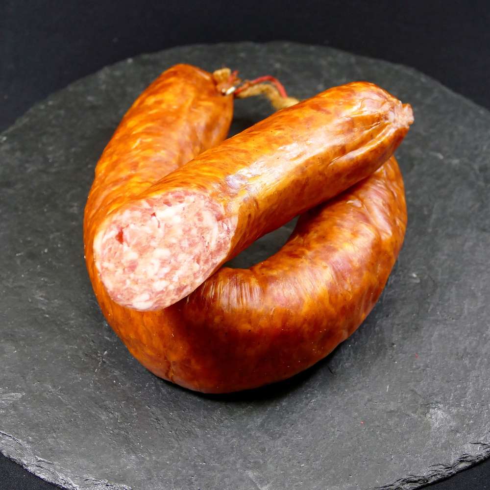 Knackwurst mit Knoblauch, gereift (ca, 300g / Stück)